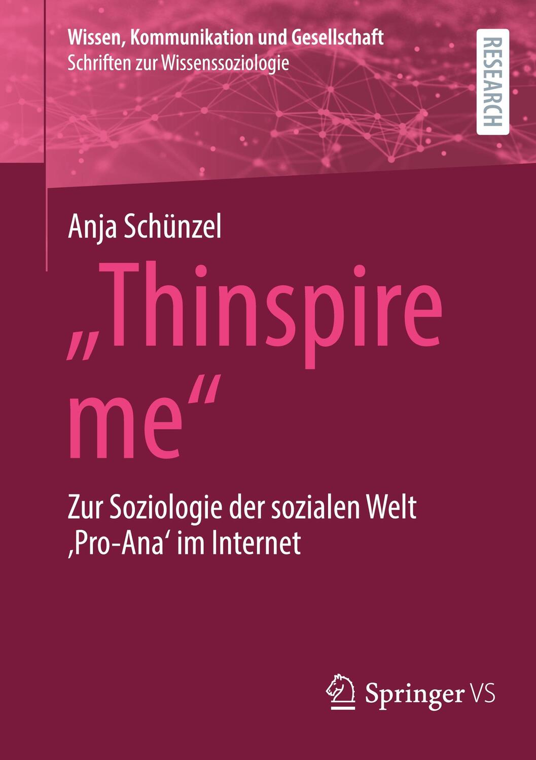 Cover: 9783658428419 | "Thinspire me" | Anja Schünzel | Taschenbuch | Paperback | xv | 2023
