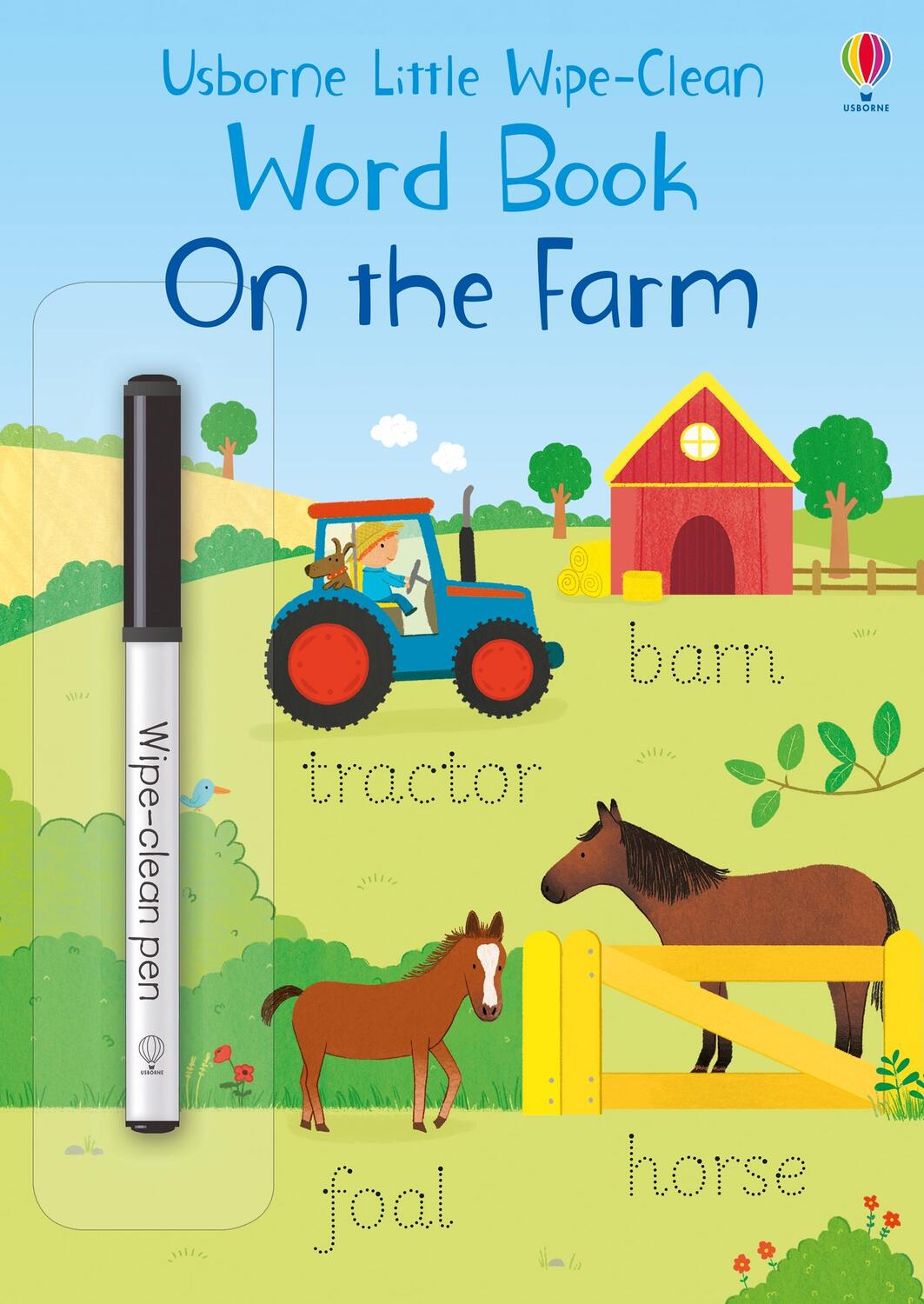 Cover: 9781474968157 | Little Wipe-Clean Word Book On the Farm | Felicity Brooks | Buch