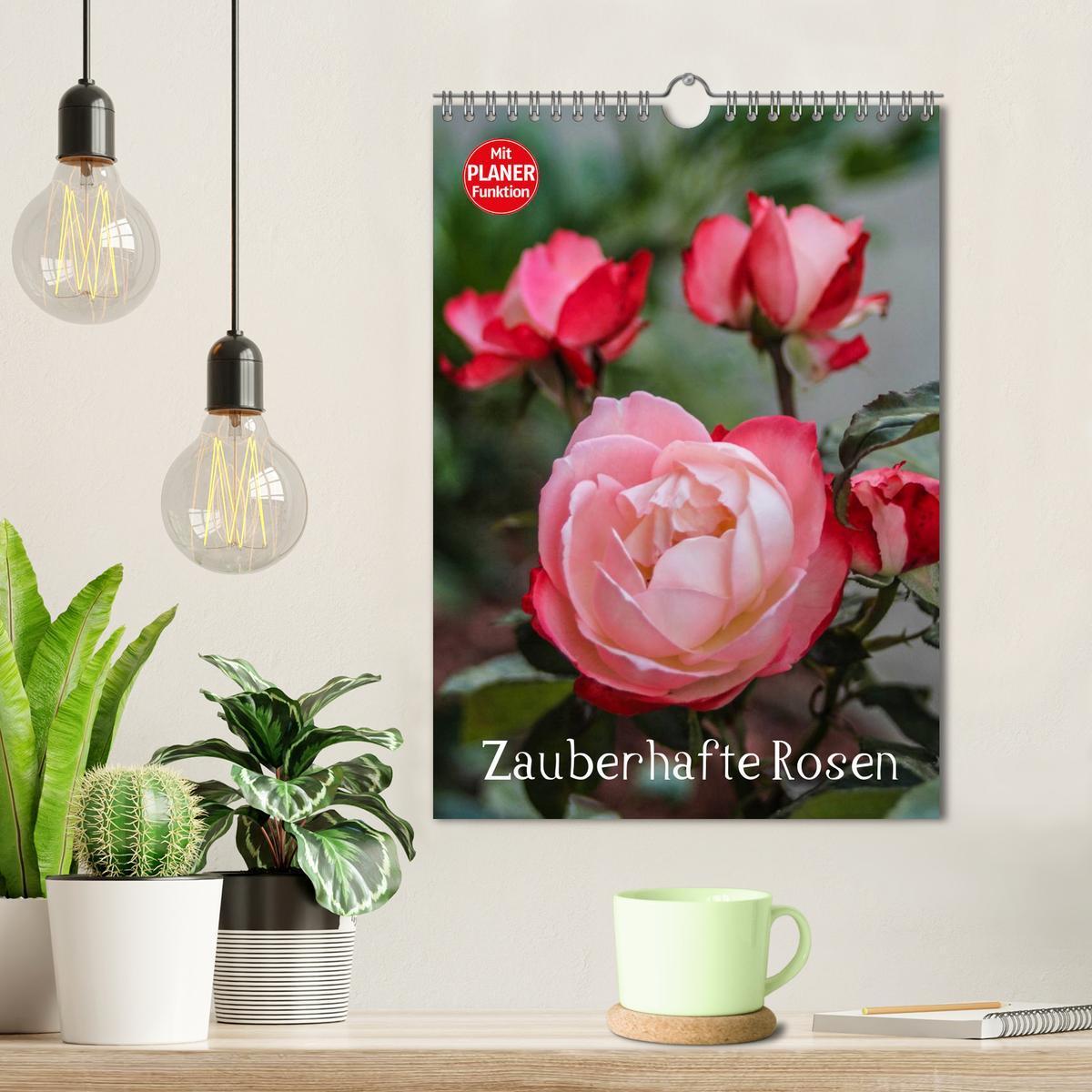 Bild: 9783457022283 | Zauberhafte Rosen (Wandkalender 2025 DIN A4 hoch), CALVENDO...