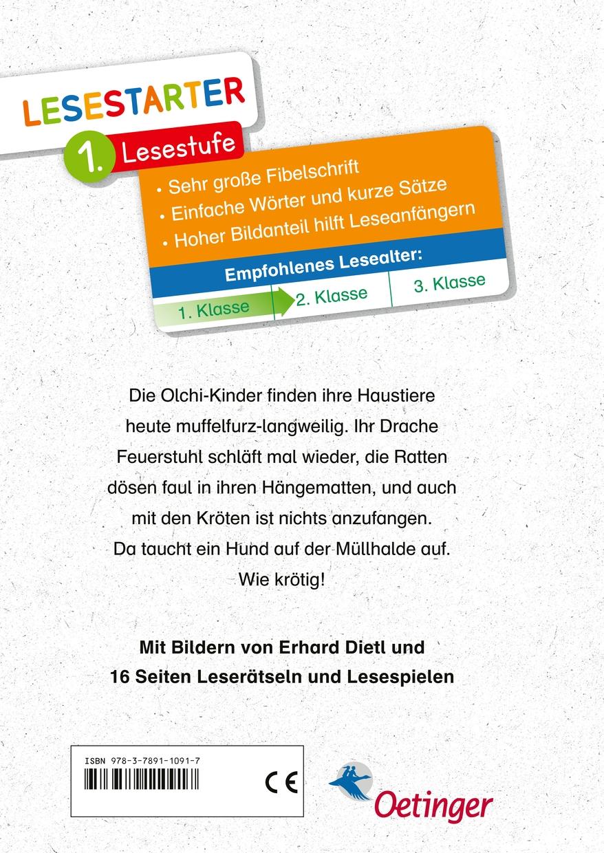 Rückseite: 9783789110917 | Die Olchis und der Schmuddel-Hund | Erhard Dietl | Buch | Lesestarter