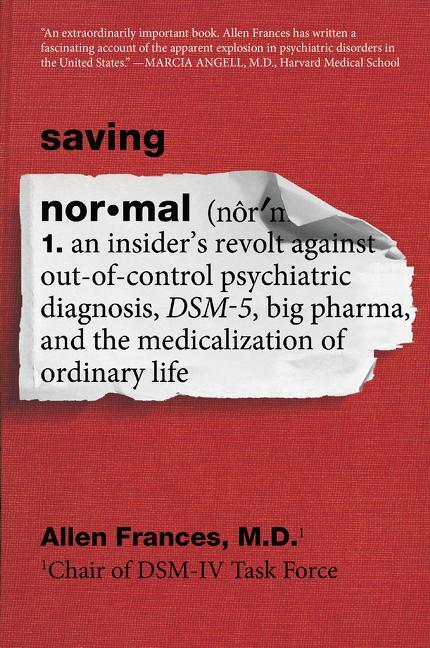 Cover: 9780062229267 | Saving Normal | Allen Frances | Taschenbuch | Kartoniert / Broschiert