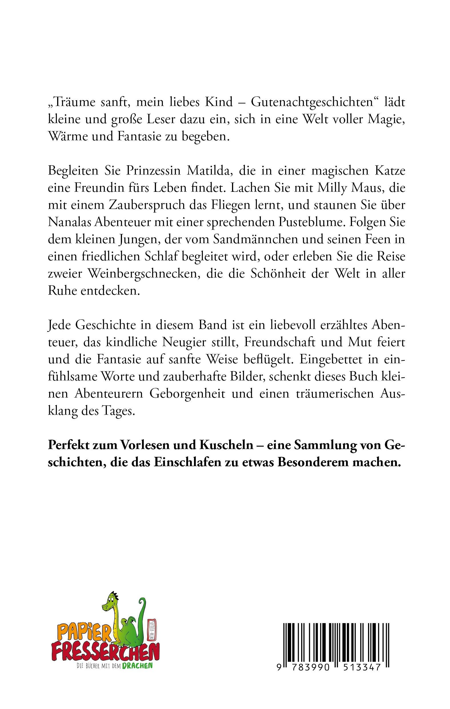 Rückseite: 9783990513347 | Träume sanft, mein liebes Kind Band 2 | Gutenachtgeschichten | Meier