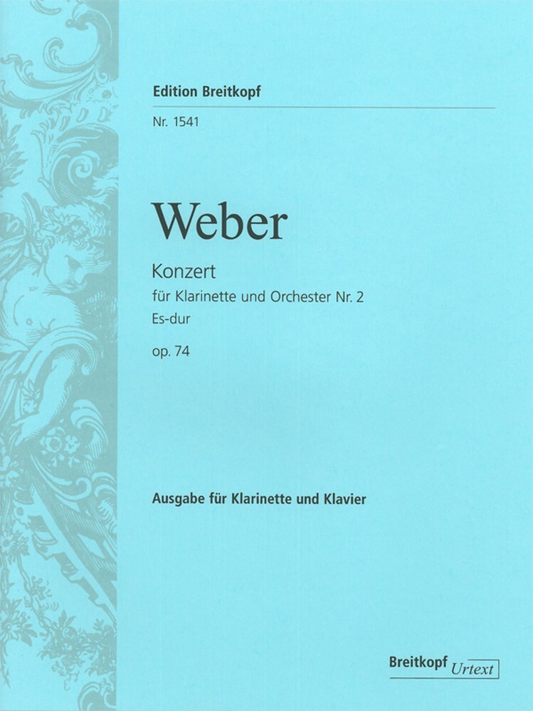 Cover: 9790004160589 | Concert 02 Es Op.74 | Klarinette und Klavier | G. Hausswald (u. a.)