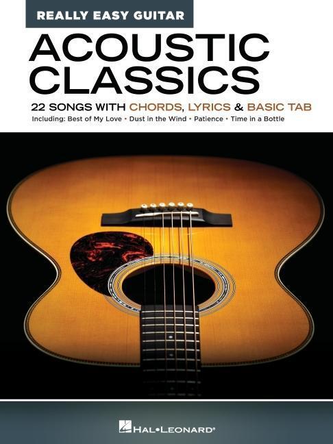 Cover: 9781540063076 | Acoustic Classics - Really Easy Guitar Series: 22 Songs with...