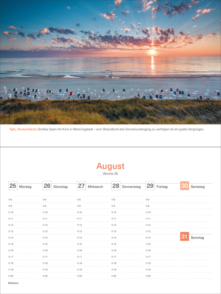 Bild: 9783965913745 | Summertime - KUNTH Tischkalender 2025 | Kalender | 54 S. | Deutsch