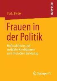 Cover: 9783658027032 | Frauen in der Politik | Ina E. Bieber | Taschenbuch | Paperback | 2013