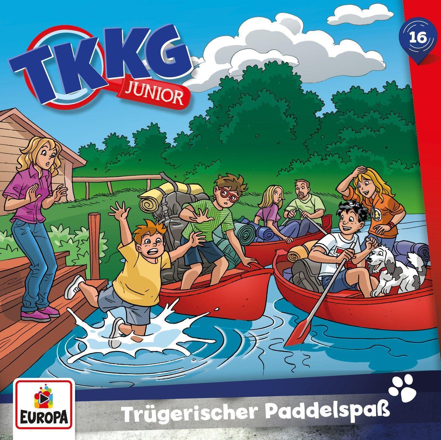 Cover: 194398206226 | TKKG Junior 16. Trügerischer Paddelspaß | Audio-CD | Deutsch | 2021