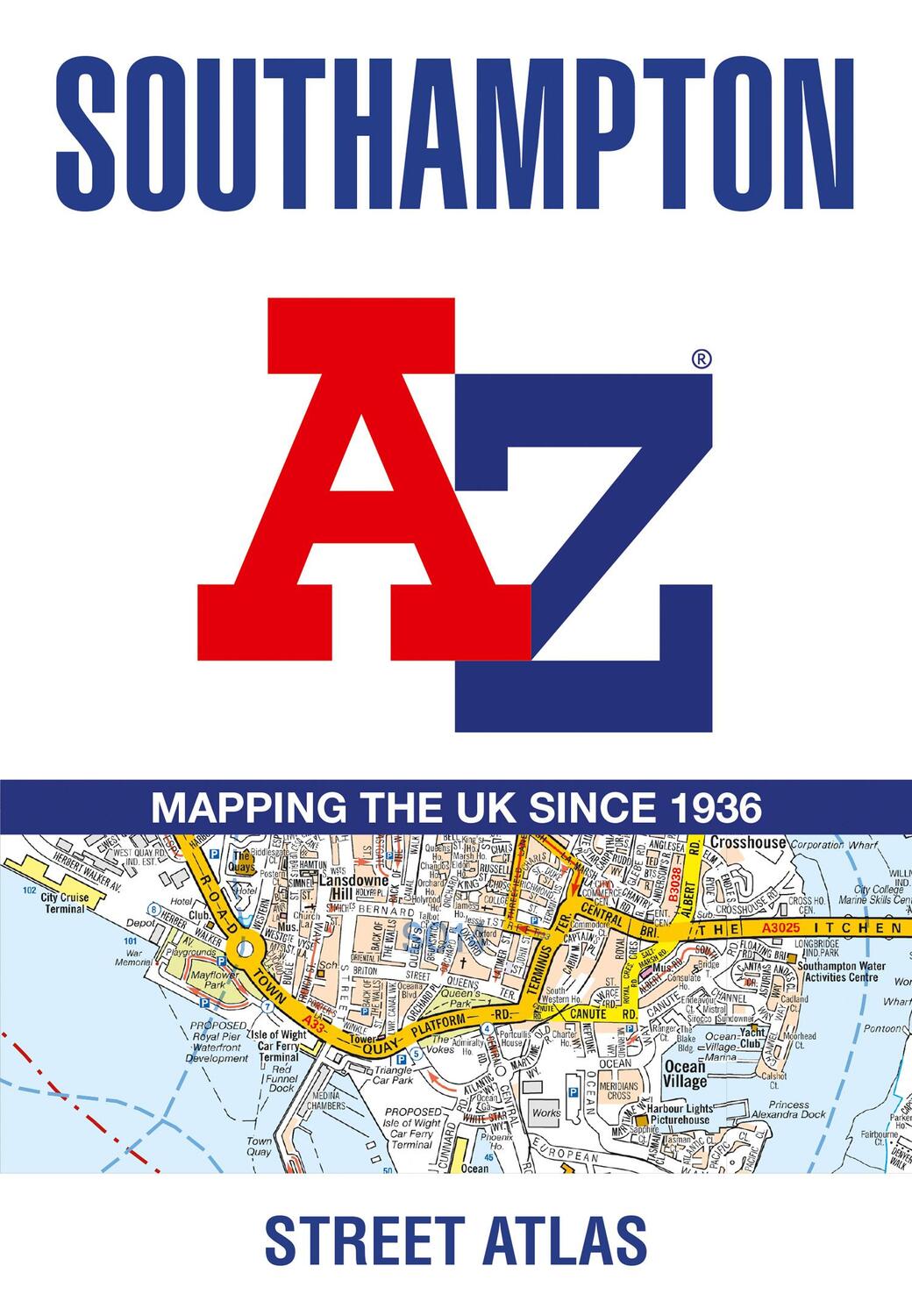 Cover: 9780008445201 | Southampton A-Z Street Atlas | A-Z Maps | Taschenbuch | Englisch