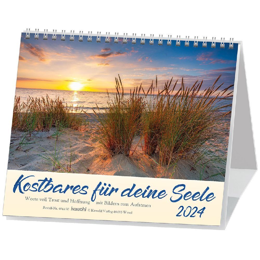 Cover: 9783754817049 | Kostbares für deine Seele 2024 | Balsam-Postkarten-Kalender | Kalender