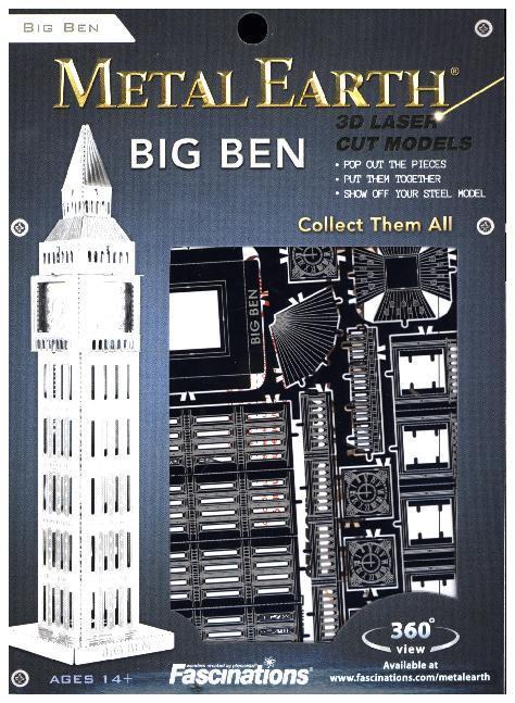 Cover: 32309010190 | Metal Earth: Big Ben Tower | Steel Model Kit | Stück | 2018 | InVento