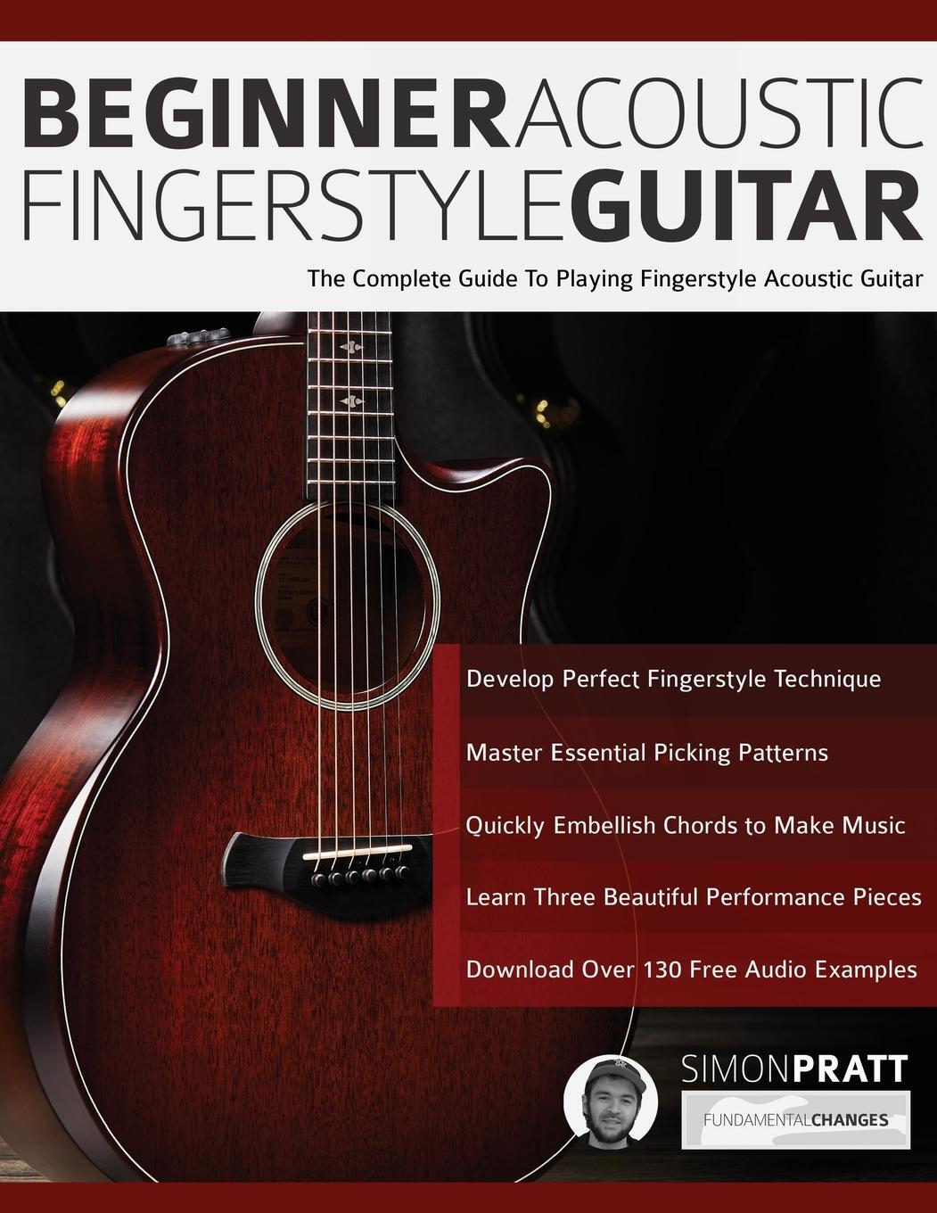 Cover: 9781789331783 | Beginner Acoustic Fingerstyle Guitar | Simon Pratt | Taschenbuch