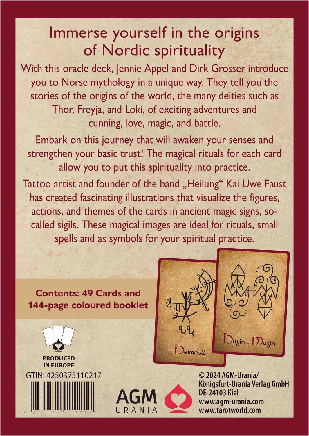 Rückseite: 4250375110217 | Norse Magic | Jennie Appel (u. a.) | Taschenbuch | 2 Bücher | Englisch