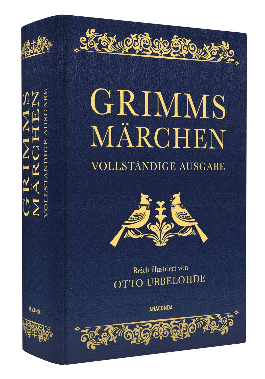Bild: 9783730602041 | Grimms Märchen - vollständig und illustriert(Cabra-Lederausgabe)