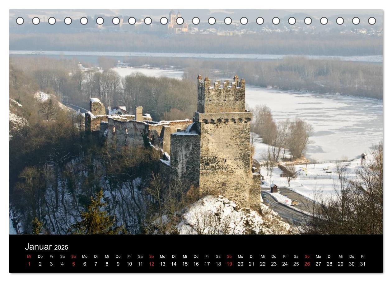 Bild: 9783435700967 | Wachau, Wachau, du Träumerin (Tischkalender 2025 DIN A5 quer),...