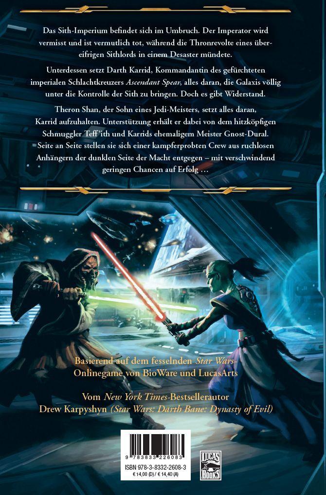 Rückseite: 9783833226083 | Star Wars The Old Republic | Vernichtung | Drew Karpyshyn | Buch