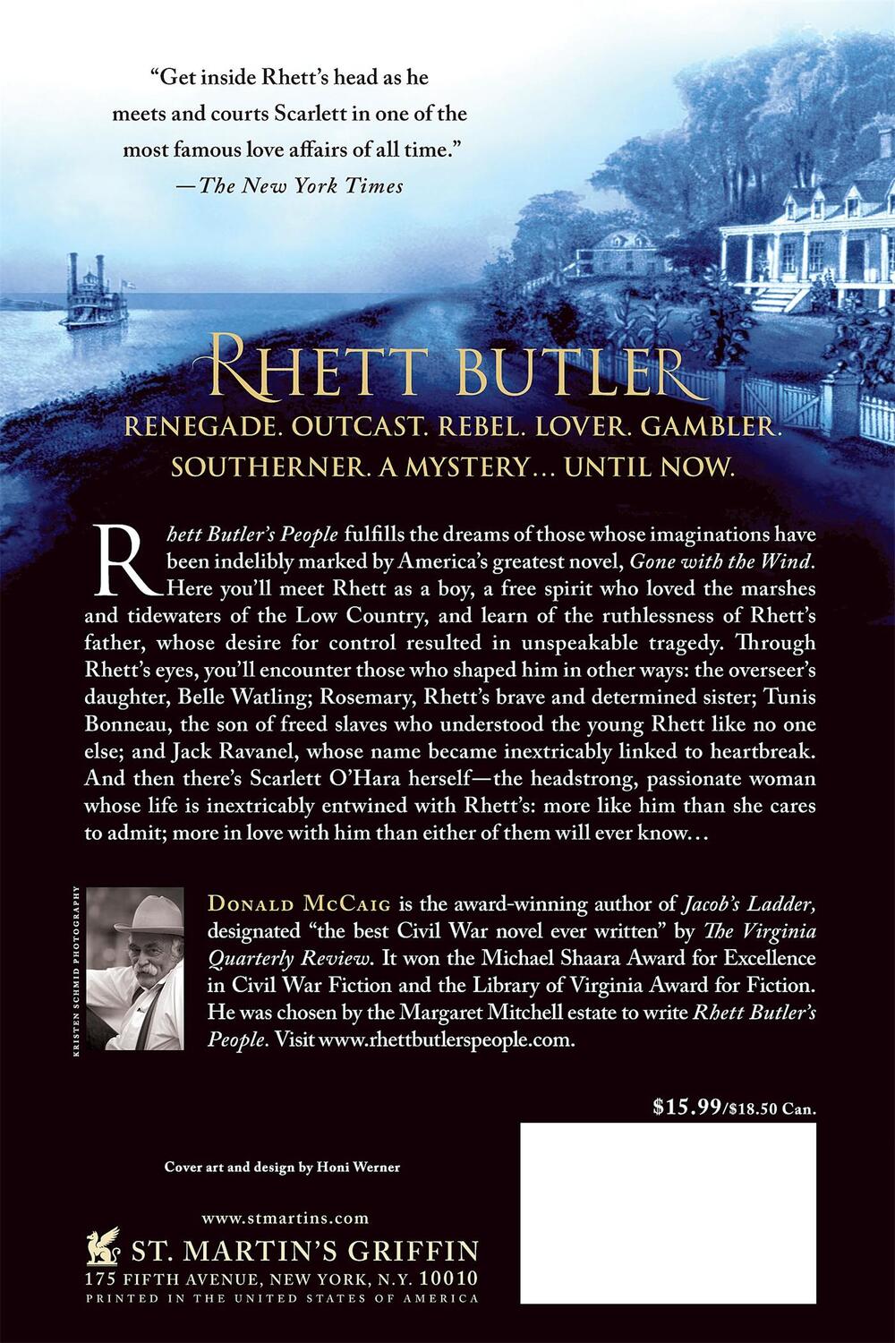 Rückseite: 9781250065308 | Rhett Butler's People | Donald Mccaig | Taschenbuch | 500 S. | 2014