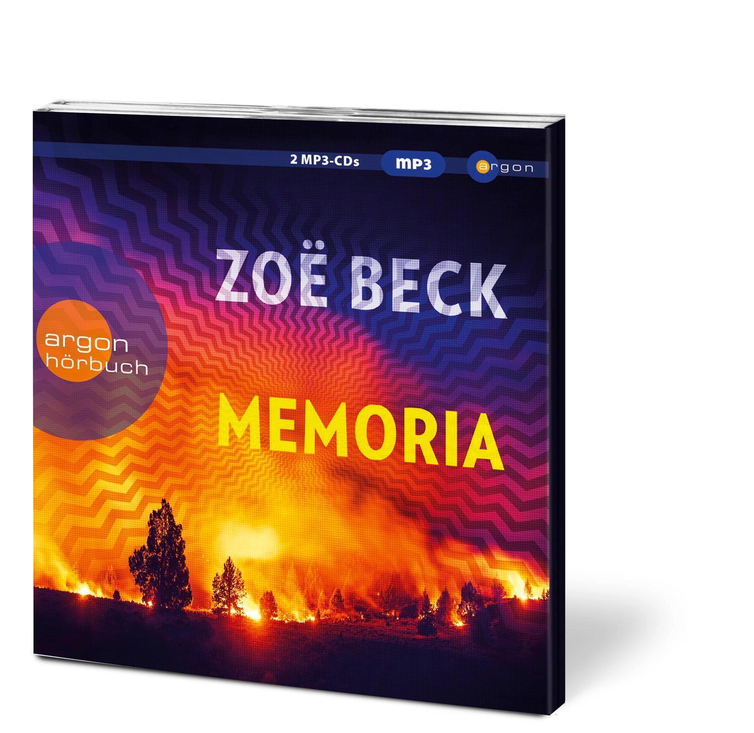 Bild: 9783839820339 | Memoria | Zoë Beck | MP3 | 1 Audio-CD | Deutsch | 2023 | Argon