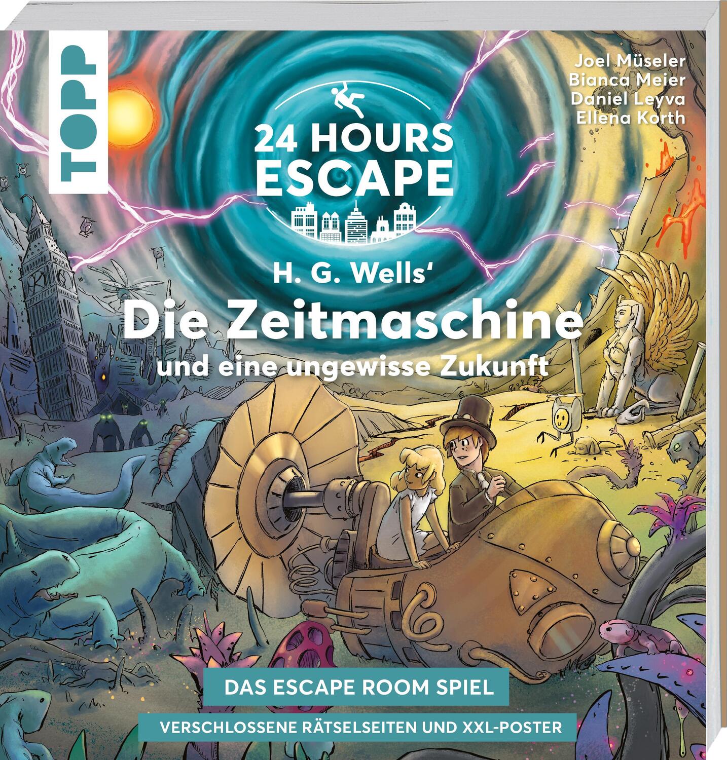 Cover: 9783772493997 | 24 HOURS ESCAPE - Das Escape Room Spiel: H.G. Wells' Die...