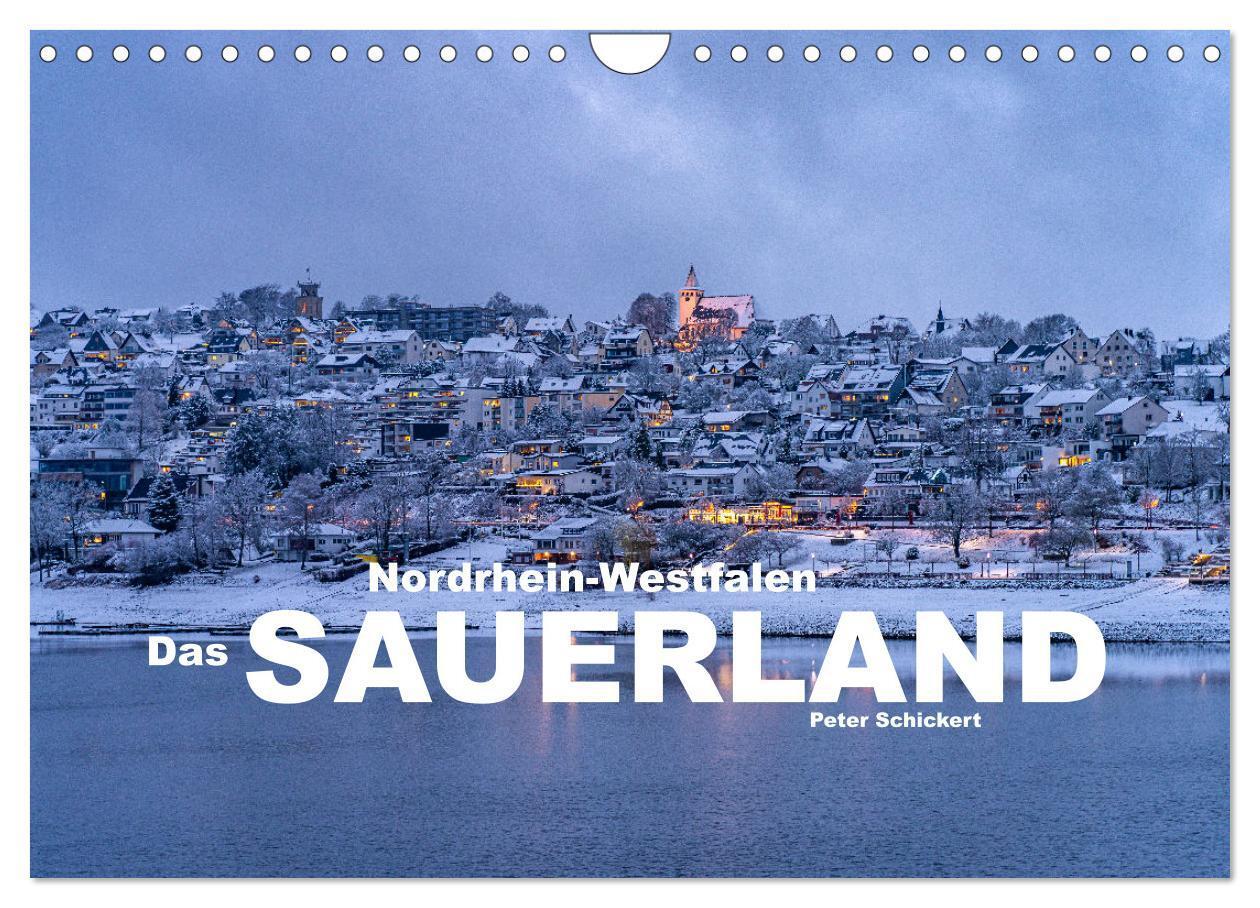 Cover: 9783675936539 | Nordrhein-Westfalen - Das Sauerland (Wandkalender 2024 DIN A4...