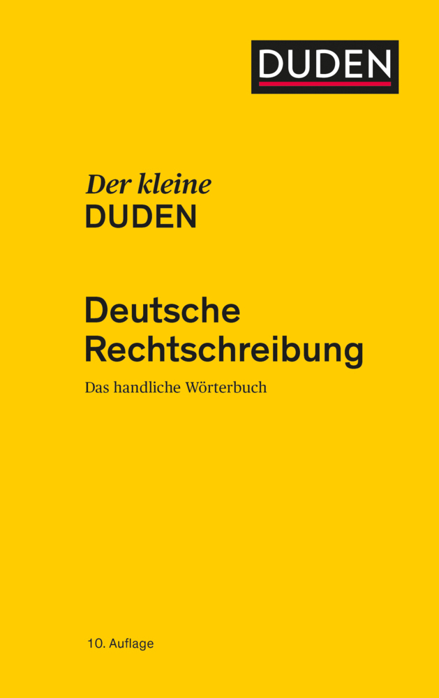 Cover: 9783411048380 | Der kleine Duden - Rechtschreibung | Dudenredaktion | Buch | 536 S.