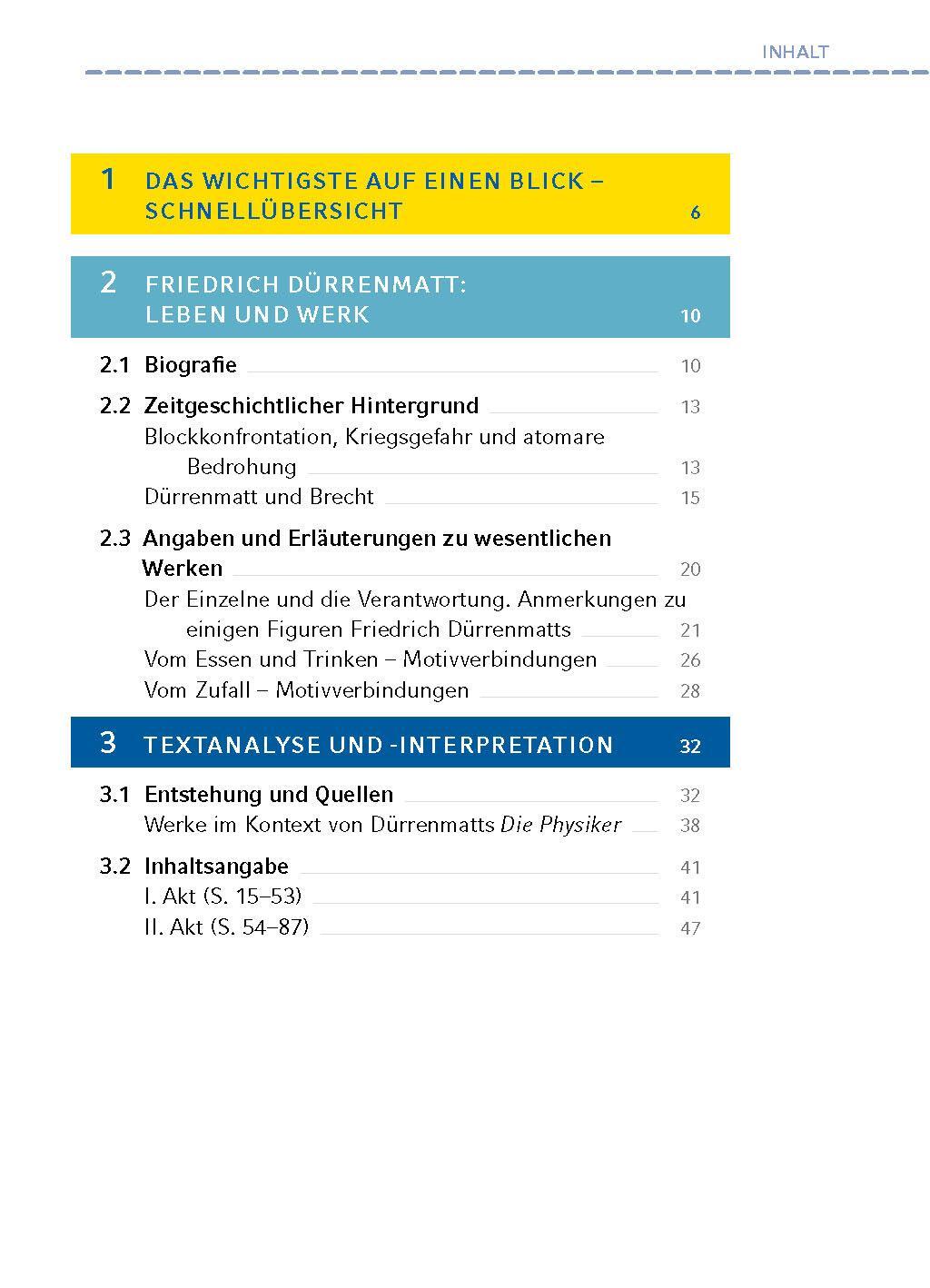 Bild: 9783804420755 | Die Physiker - Textanalyse und Interpretation | Friedrich Dürrenmatt