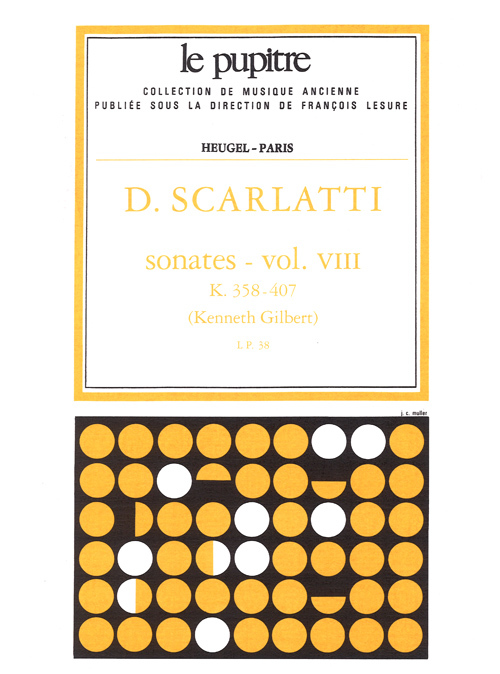 Cover: 9790047321213 | Sonates Volume 8 K358 - K407 | Domenico Scarlatti | Buch