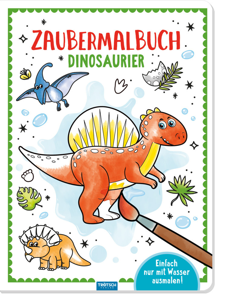 Cover: 9783965528109 | Trötsch Malbuch Zaubermalbuch Dinosaurier | Malbuch Ausmalbuch | Co.KG