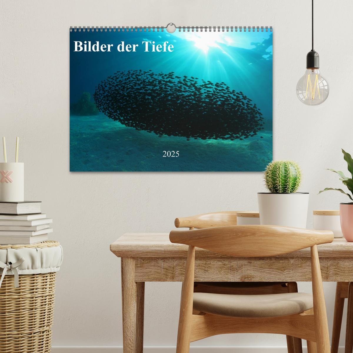 Bild: 9783435399307 | Bilder der Tiefe 2025 (Wandkalender 2025 DIN A3 quer), CALVENDO...