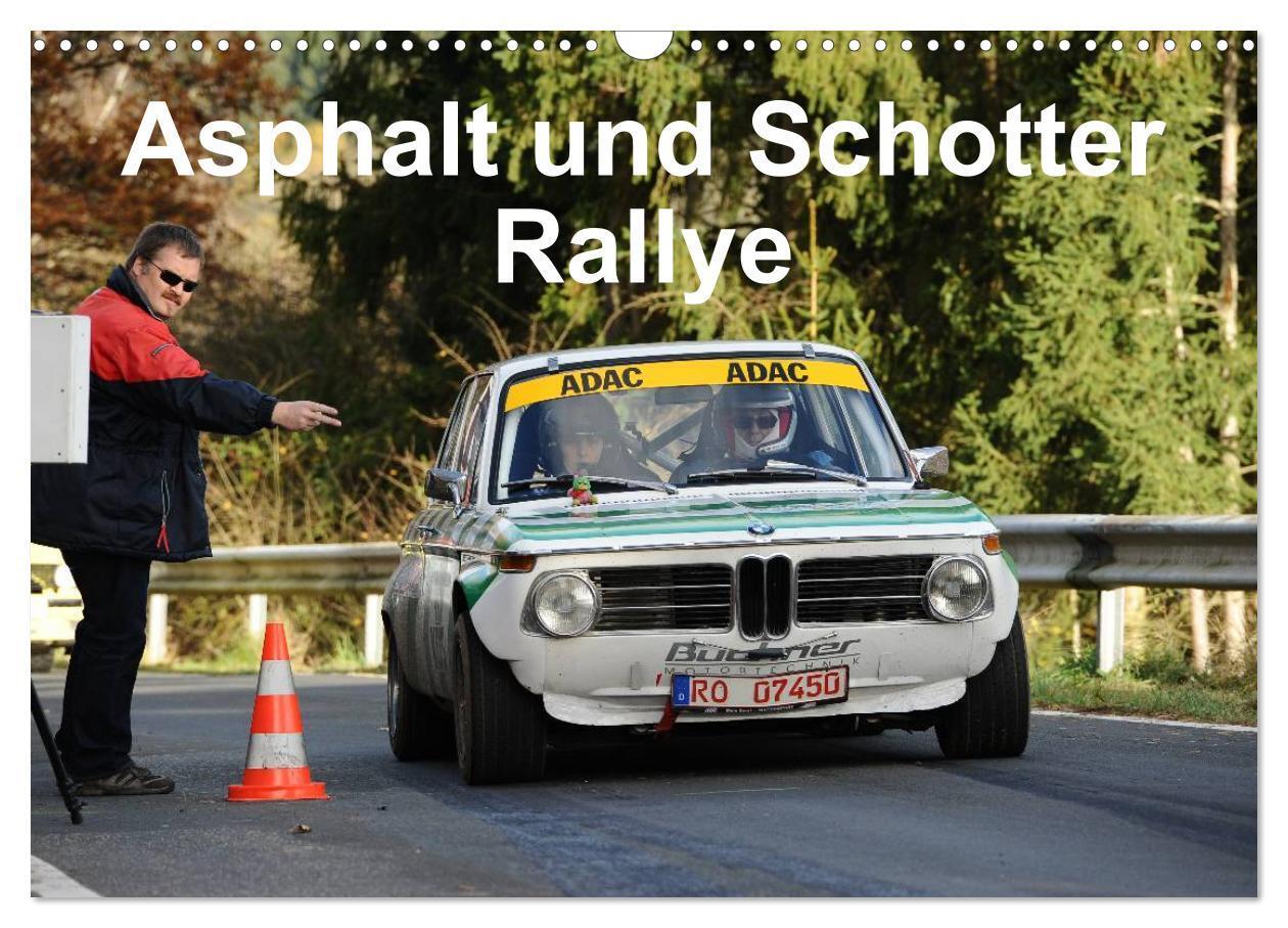 Cover: 9783383418730 | Asphalt und Schotter Rallye (Wandkalender 2024 DIN A3 quer),...