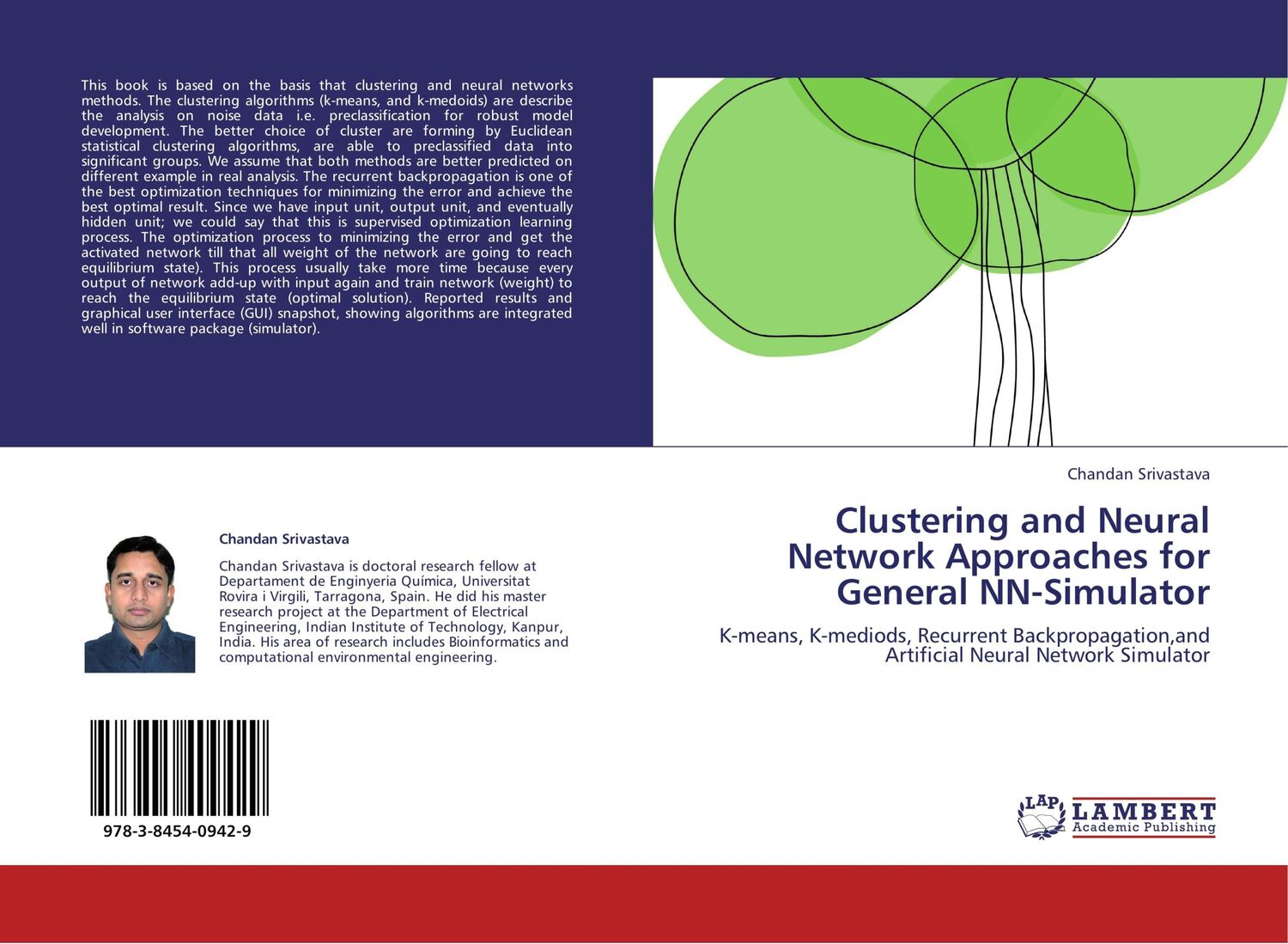 Cover: 9783845409429 | Clustering and Neural Network Approaches for General NN-Simulator