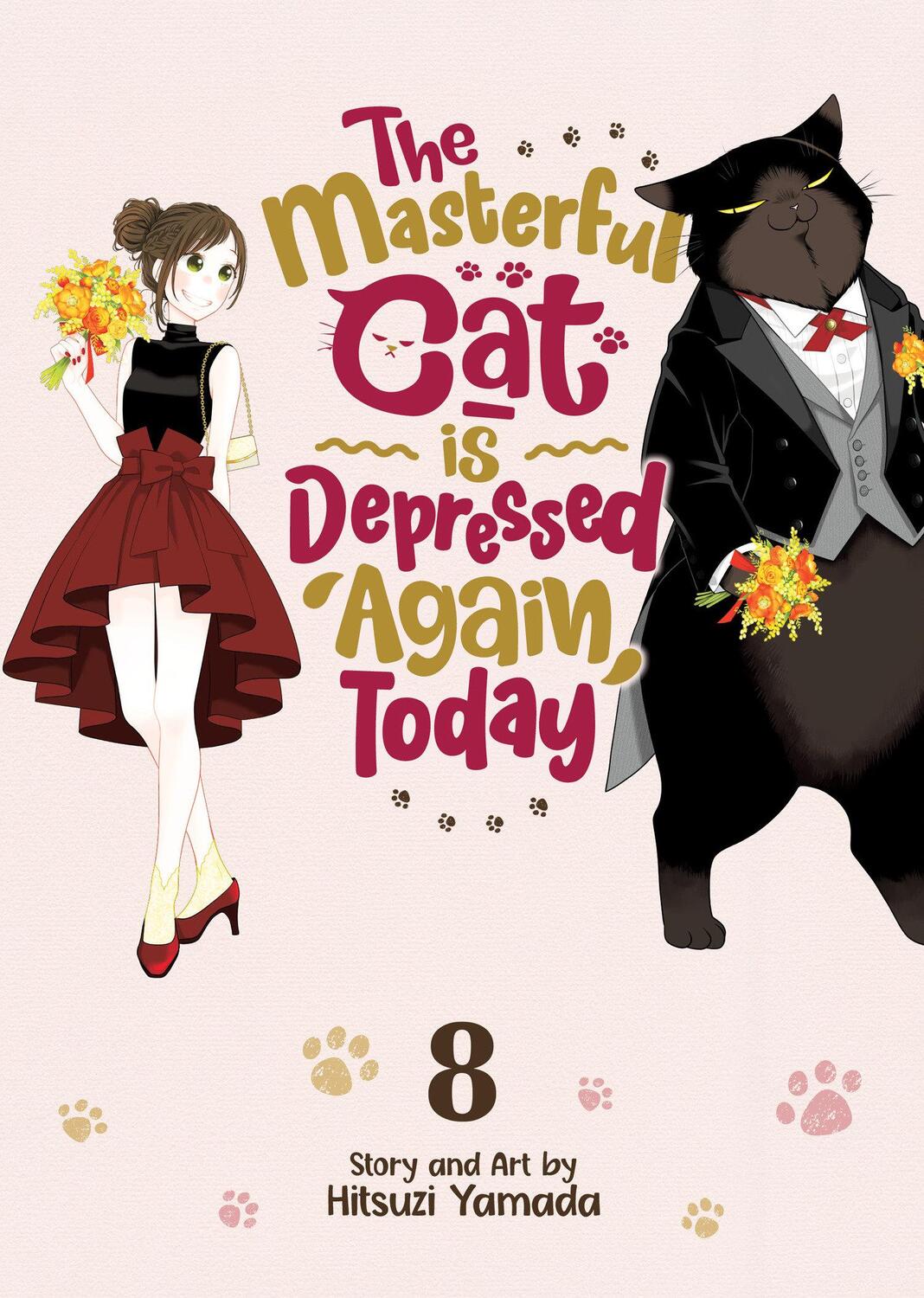 Cover: 9798891602946 | The Masterful Cat Is Depressed Again Today Vol. 8 | Hitsuzi Yamada