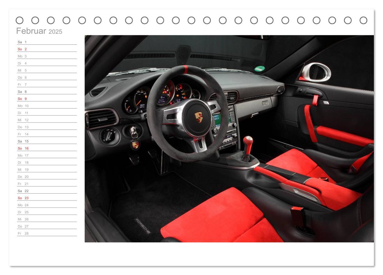 Bild: 9783435535170 | Porsche GT3RS 4,0 (Tischkalender 2025 DIN A5 quer), CALVENDO...