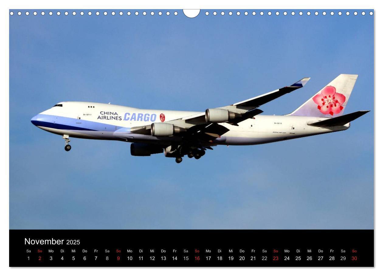 Bild: 9783435629862 | Internationale Frachtflugzeuge (Wandkalender 2025 DIN A3 quer),...