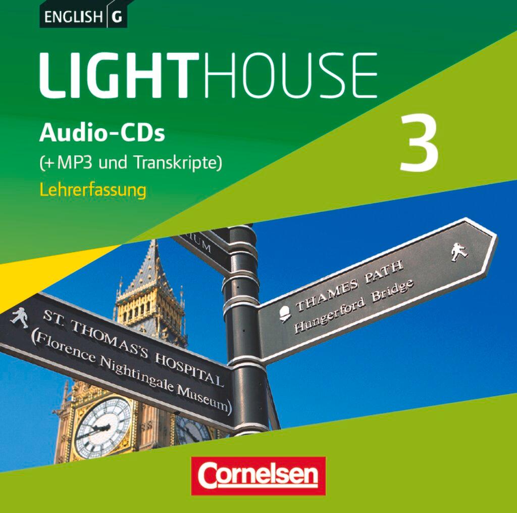 Cover: 9783060327324 | English G LIGHTHOUSE 3: 7. Schuljahr. CDs. Allgemeine Ausgabe....