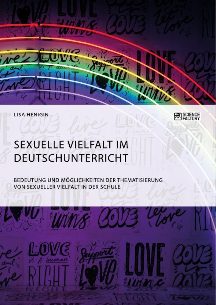 Cover: 9783956874932 | Sexuelle Vielfalt im Deutschunterricht. Bedeutung und Möglichkeiten...