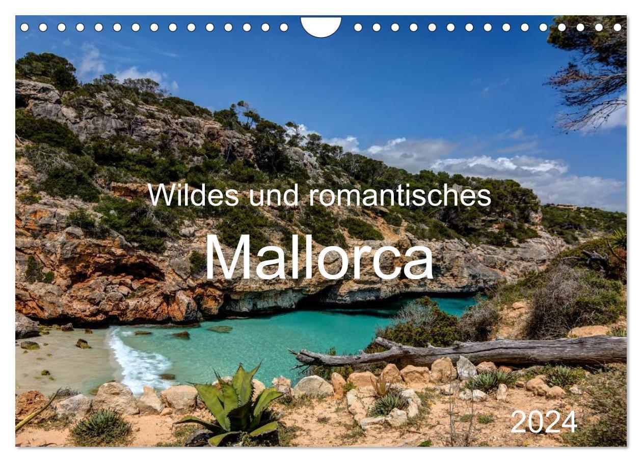 Cover: 9783383397189 | Wildes und romantisches Mallorca (Wandkalender 2024 DIN A4 quer),...