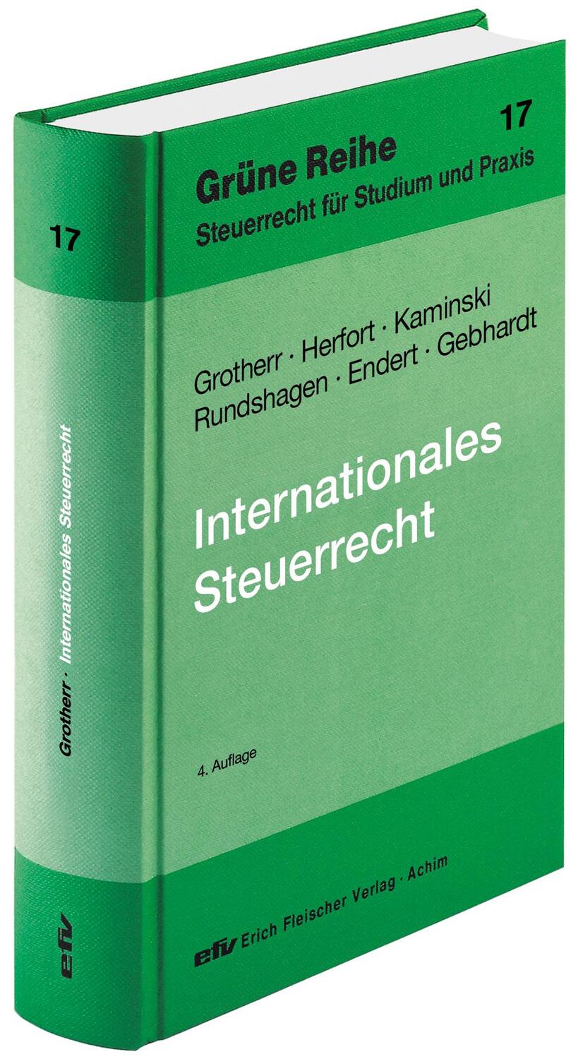 Cover: 9783816811749 | Internationales Steuerrecht | Siegfried Grotherr (u. a.) | Buch | 2022
