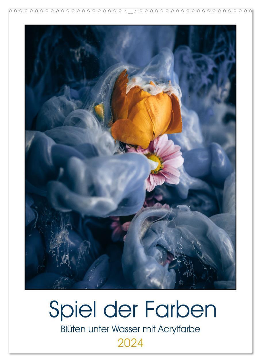 Cover: 9783675734999 | Spiel der Farben - Blüten unter Wasser mit Acrylfarben...