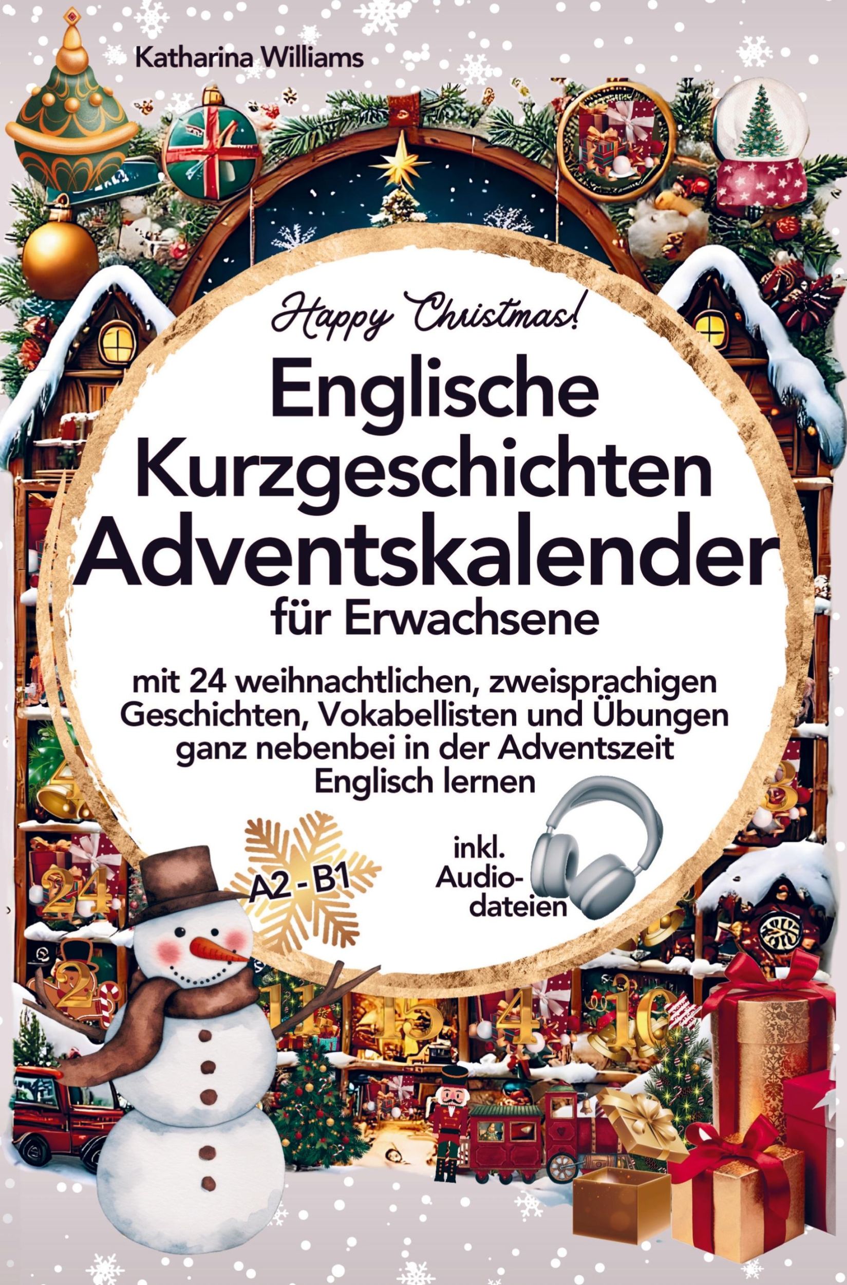 Cover: 9789403761879 | Happy Christmas! Englische Kurzgeschichten Adventskalender inkl....