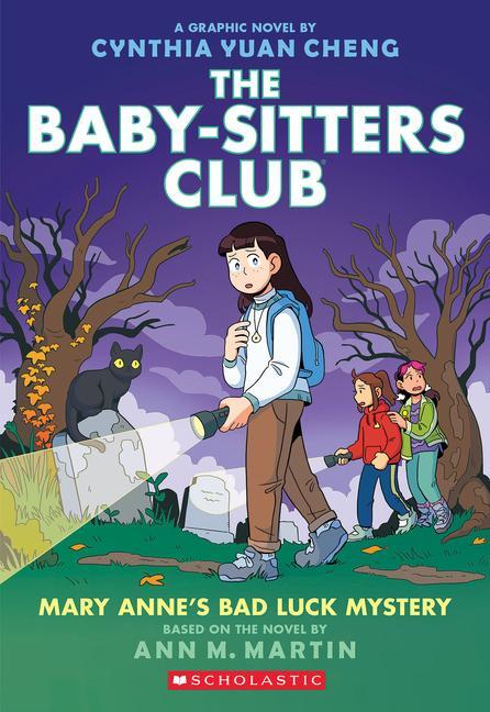 Cover: 9781338616101 | The Babysitters Club Graphic Novel 13: Mary Anne's Bad Luck Mystery