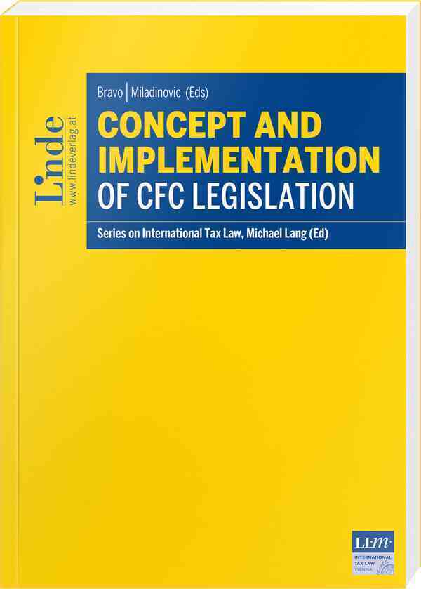 Cover: 9783707344059 | Concept and Implementation of CFC Legislation | Miladinovic (u. a.)