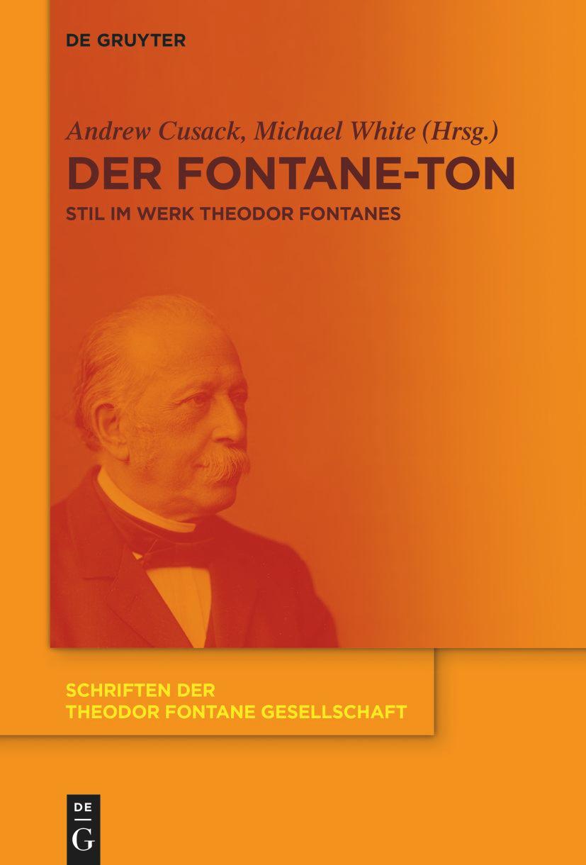 Cover: 9783111087054 | Der Fontane-Ton | Stil im Werk Theodor Fontanes | White (u. a.) | Buch