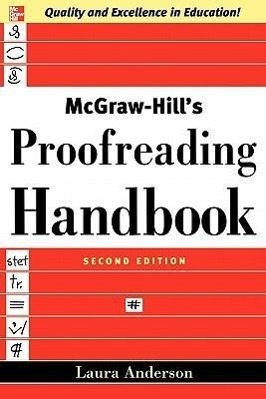 Cover: 9780071457644 | McGraw-Hill's Proofreading Handbook | Laura Anderson | Taschenbuch
