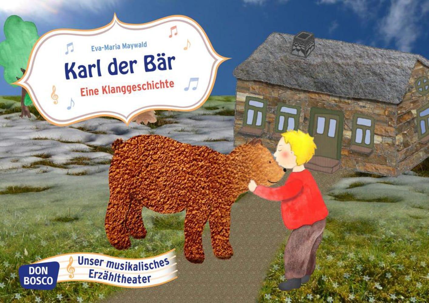 Cover: 4260179512391 | Karl, der Bär. Kamishibai Bildkartenset. | Eva-Maria Maywald | Box
