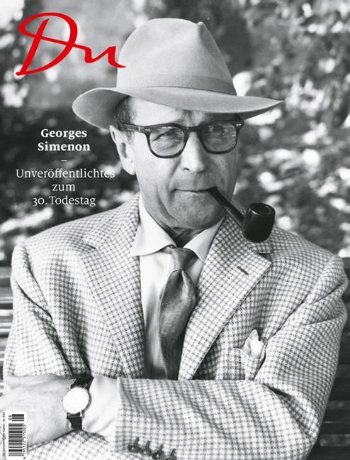 Cover: 9783905931952 | Du896 - das Kulturmagazin. Georges Simenon | Oliver Prange | Buch