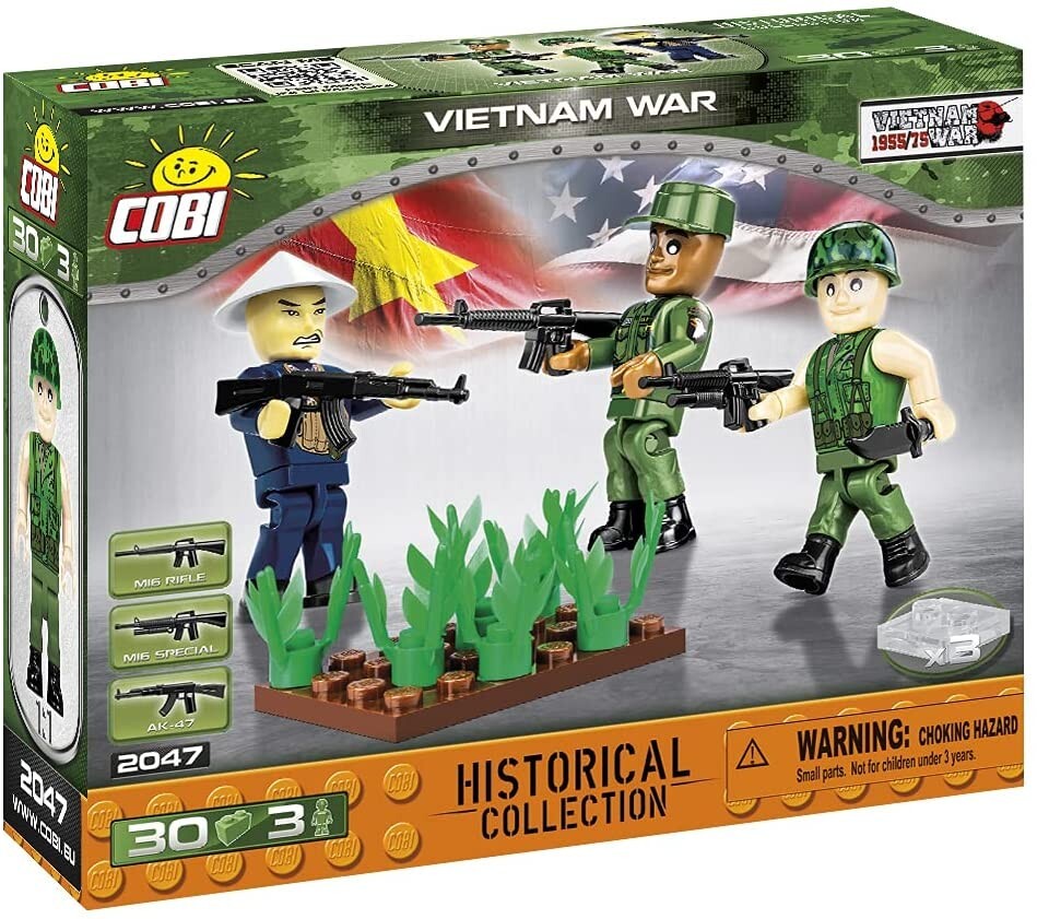 Cover: 5902251020477 | COBI 2047 - Historical Collection, Vietnam War, 3 Spielfiguren mit...