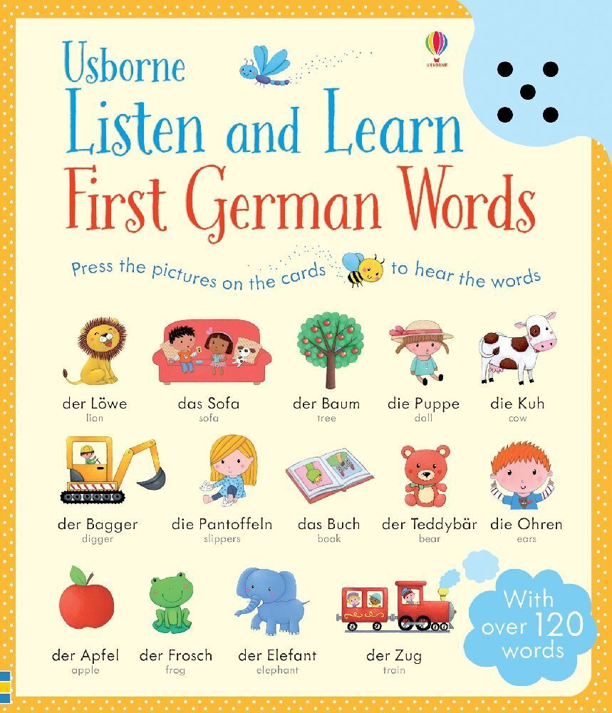 Cover: 9781409597728 | Listen and Learn First German Words | Mairi Mackinnon (u. a.) | Buch