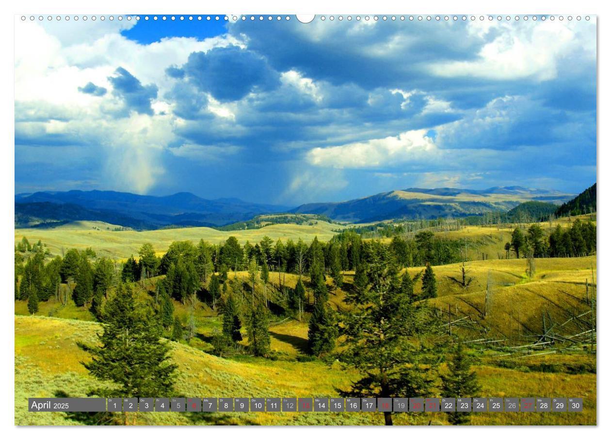 Bild: 9783435735389 | Wyoming ¿ Impressionen (Wandkalender 2025 DIN A2 quer), CALVENDO...