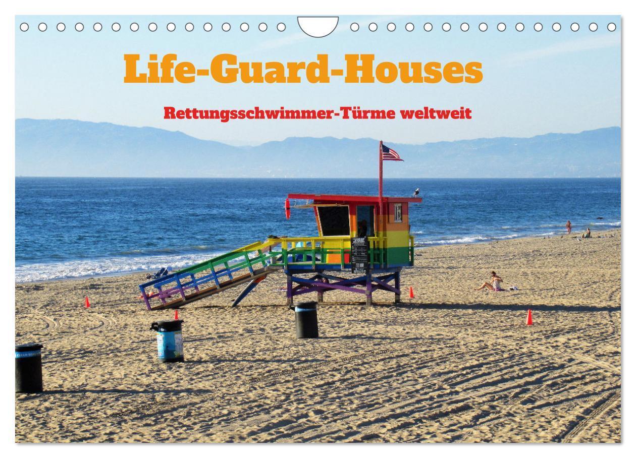 Cover: 9783383852701 | Life-Guard-Houses (Wandkalender 2025 DIN A4 quer), CALVENDO...