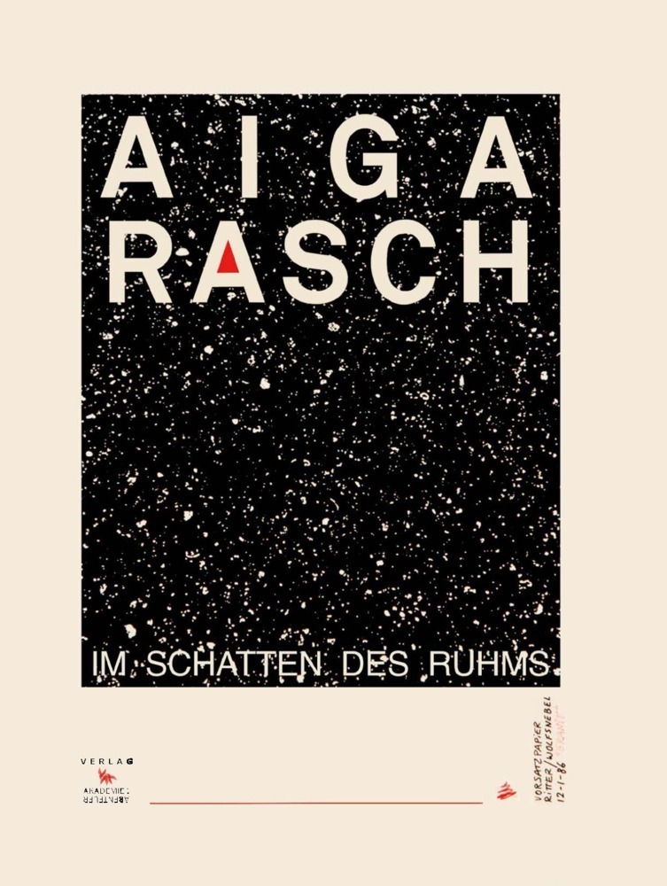 Cover: 9783985300259 | Aiga Rasch - Im Schatten des Ruhms | Bildband | Matthias Bogucki